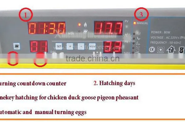 XCH-96 Uae 48 Eggs Used Poultry Incubator for Sale photo-2