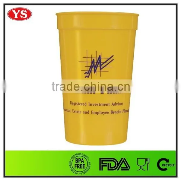 Customized 16 oz Plastic Smooth Stadium Cup photo-3