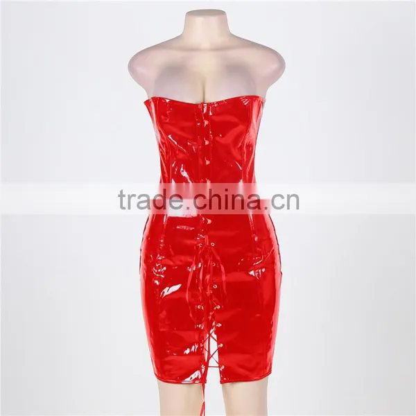 Wholesale OEM Service Slimming Corset Sexy Corset Sexy Red Mature Corset photo-2