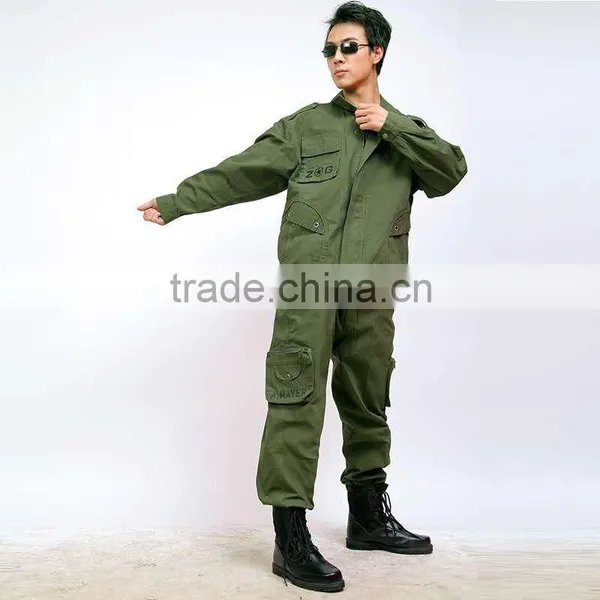 Outdoor Leisure Suit Overalls for Men Green Cotton-padded Jacket photo-5