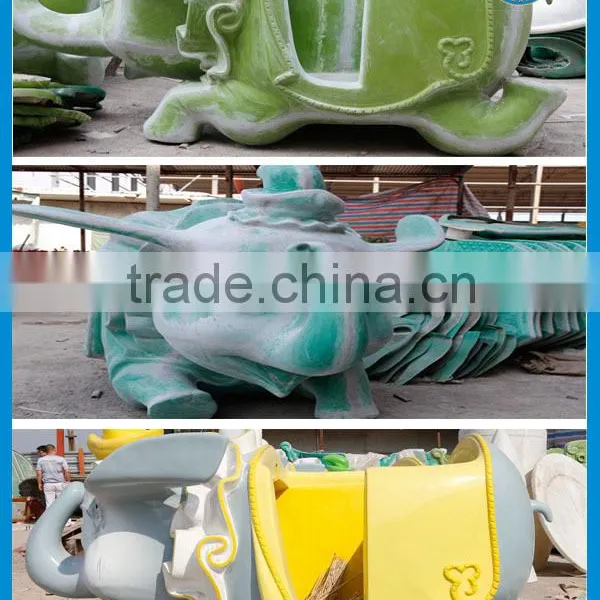 China Lino Amusement Park Products Rotary Swing Flying Elephant Dumbo Rides for Sale photo-4