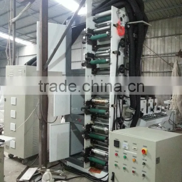 YR--5 Colors Stacking Type Flexo Printing Machine