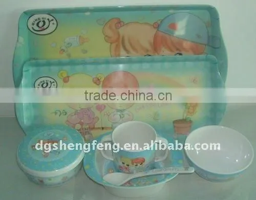 Melamine Tableware Set for Kids/children Melamine Set photo-2