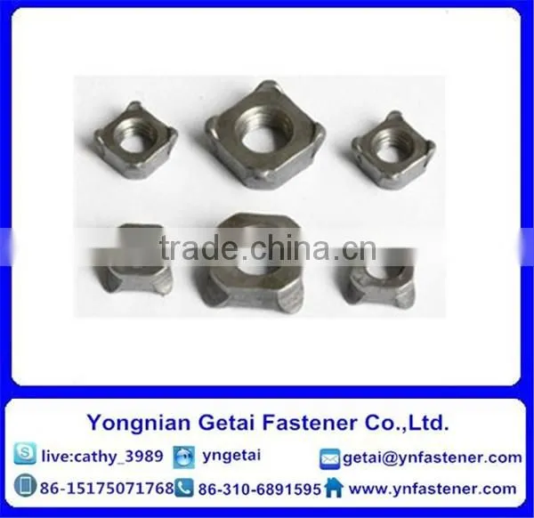 Square Nuts DIN928 Carbon Steel M10 Hot Dip Galvanizing photo-4