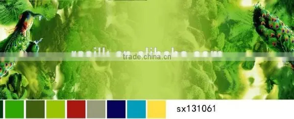 Plain Woven 100% Polyester Mcirofiber Printed Fabric 3D