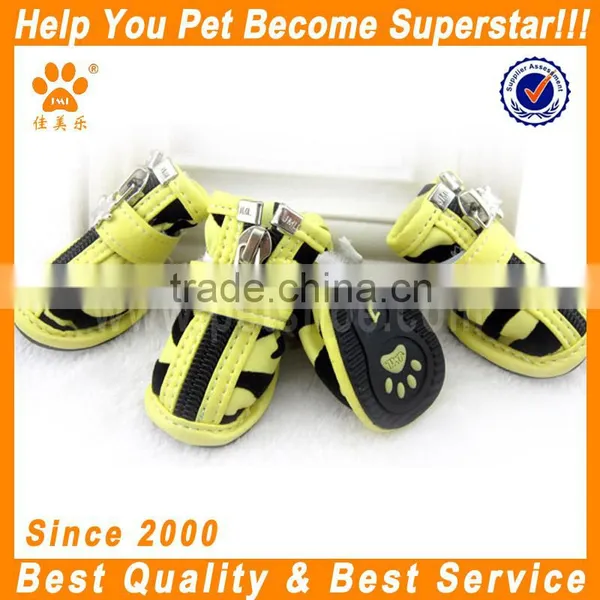 JML Hot Sale PU Leather Jordan Dog Shoes for Sale Fashion Boot Accessories Waterproof Rain Shoes photo-3