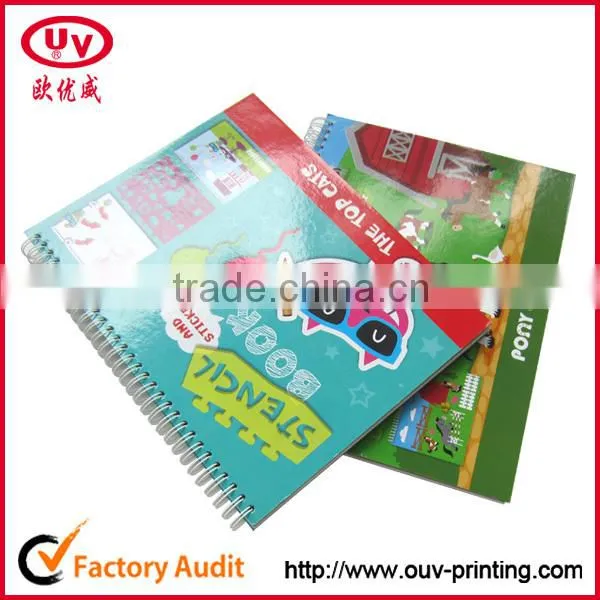 2017 New Drawing Notebook Kids Coloring Book photo-3