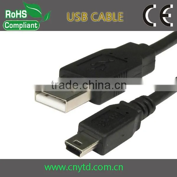 USB 2.0 Data Line Usb Charging Cable a Male to Mini 5p Connector photo-3
