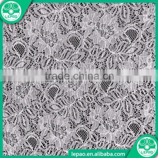 Hot Sale Warp-knitted Elastic Lace Fabric