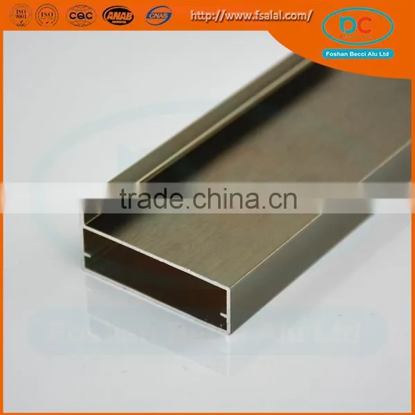 Hot Sell Competitive Price Wardrobe Sliding Door Aluminum Profile photo-6