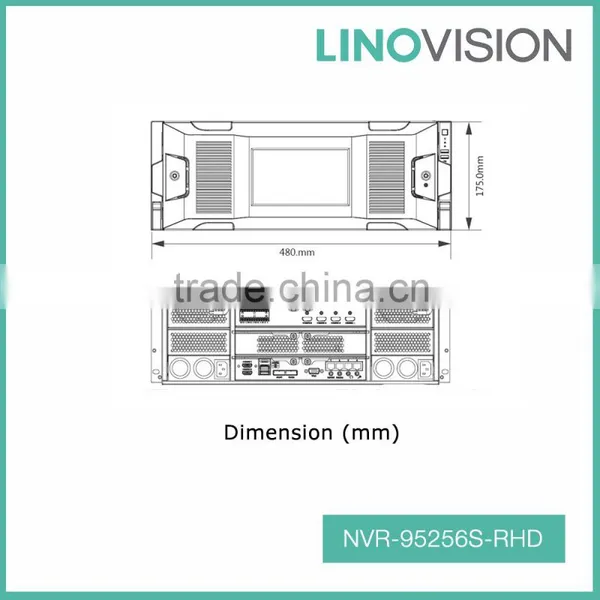 256CH 4U up to 8MP With Redundant Power Supply Module Adopted Super NVR, Support RAID photo-2