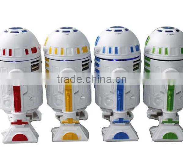 New Robot Mini Wireless Usb Flash Drive 2016 Bluetooth Speaker photo-2