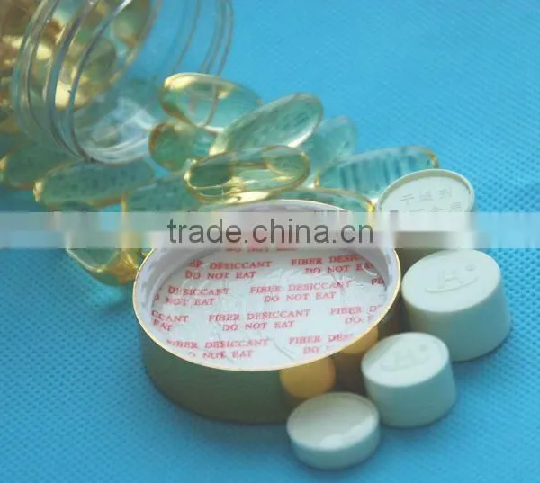 Bottle and Cap With Pharmaceutical Desiccant