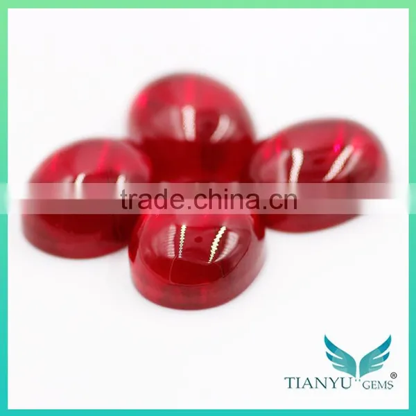 Corundum Definition Man Made Ruby Corundum Oval Cabochon Ruby 5# Corundum Powder photo-5