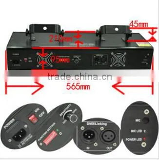 L2708 RGPB 1000mW CH11 Four Tunnel Laser Show System photo-6