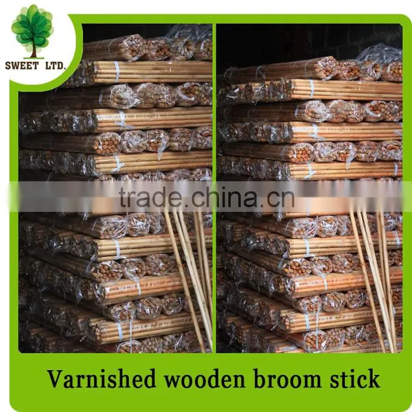 120cm Varnished Wooden Stick Factory From China Manufacture photo-5