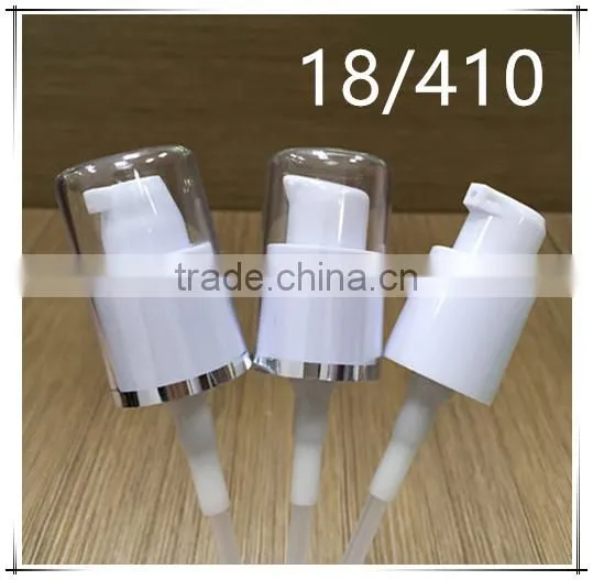 High Quality Plastic Thick Liquid Pump Sprayer/cosmetic Cream Pump 18/410 photo-2