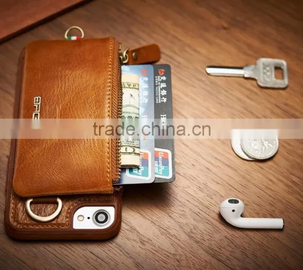 Wallet Leather Phone Case Magnetic Leather Case for IPhone photo-2