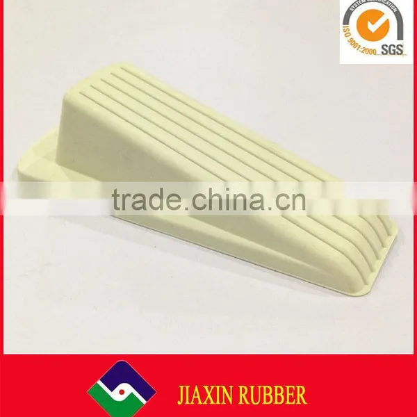 2015 China Manufacturer Black Wedge Decotative Rubber Sliding Door Stopper photo-4