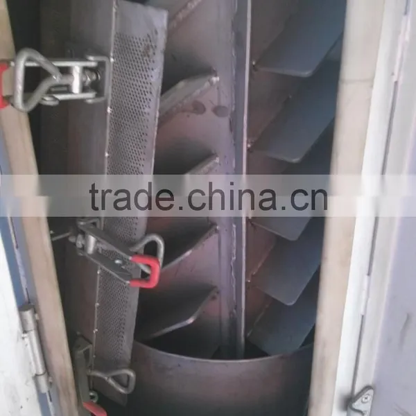 Hydraulic Round Vertical Plastic PET PVC PP ABS Extractor Dewatering Machine photo-6