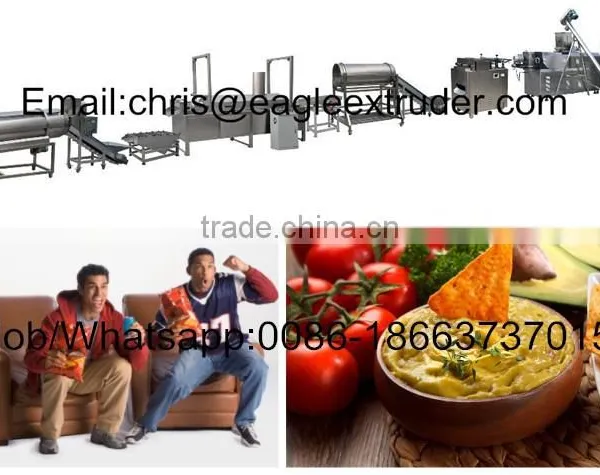 Doritos corn chips process line