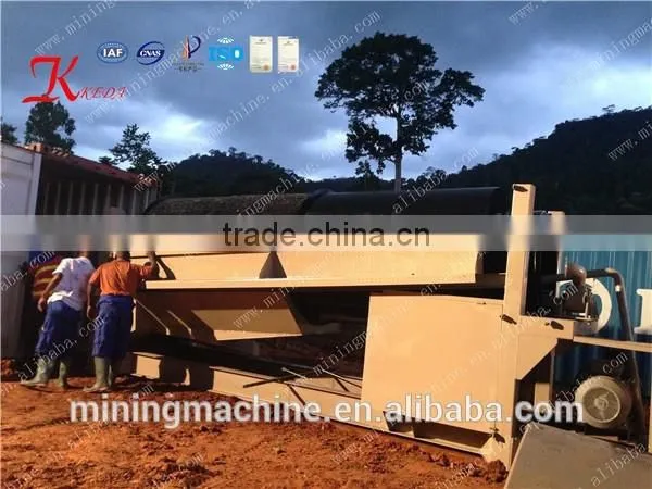 Alluvial Gold Wash Plant With Trommel,vibrating Sluice,shaking Table With Patent For Sale photo-4