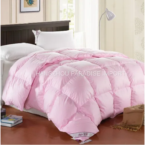 Down Duvet Hypoallergenic Comforter Box Stitched Quilt photo-3