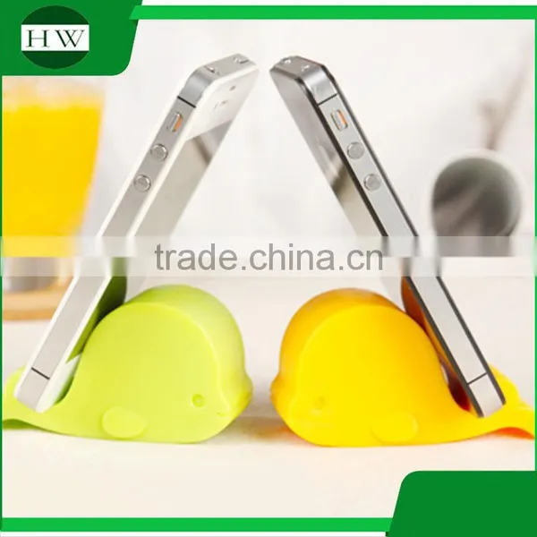 Multi Mini Plastic Portable Whale Desktop Table Cell Mobile Phone Bracket Stand Support Holder photo-4