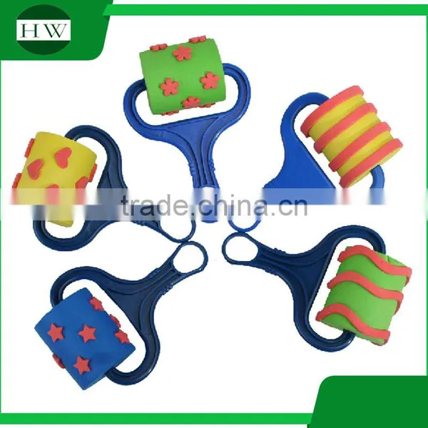 Cartoon Kids EVA Plastic Handle For Foam Roller Toy Stamp photo-2