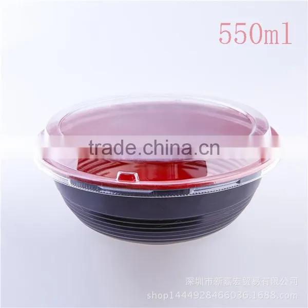 1000ml Plastic Japanese Disposable Soup Bowl With Microwave Safe photo-4