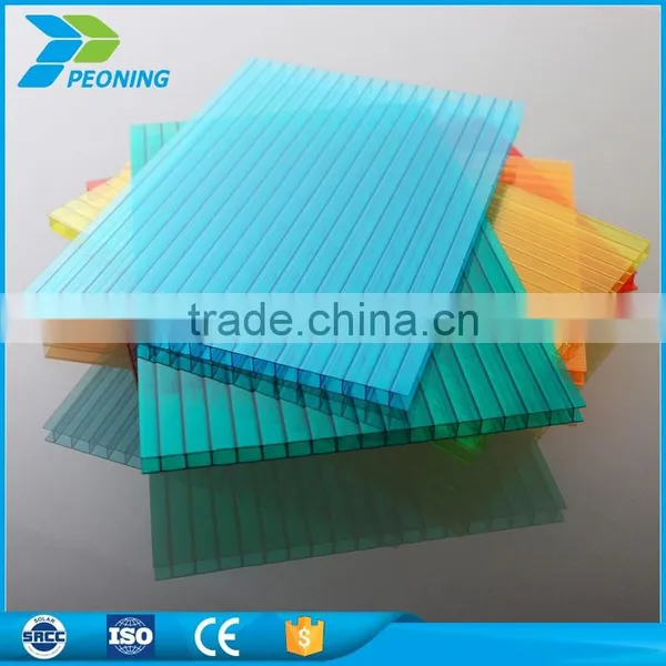 Good Thermal Insulation 10 Years Warranty Polycarbonate Garden Greenhouse Sheet photo-4