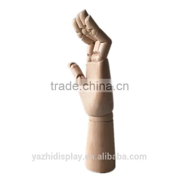 Jewelry Display Wooden Mannequin Hand for Window Display photo-4