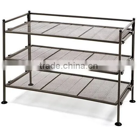 Metal Composite Utility Shoe Rack and Indoor Storage Rack photo-3