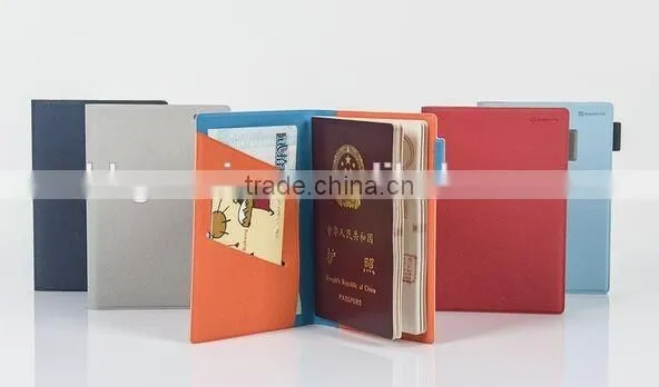 New Arrival Fashion Leather Passport Holder Wallet Passport Cover photo-3