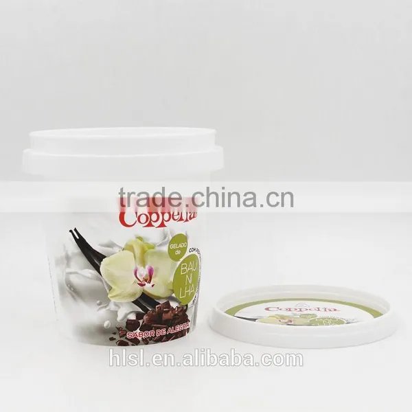High Quality Ice Cream Containers, Upmarket Ice Cream Packaging Design, Reusable Ice Cream Containers With Lid photo-3