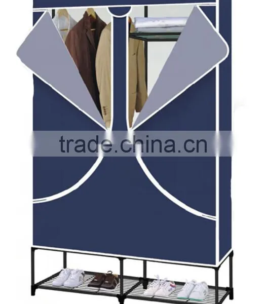 Store More Modern Design Cloth Storage Bedroom Wardrobe With Zipper photo-2