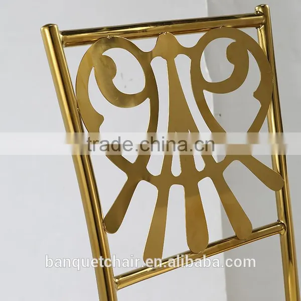 New Morden Metal Stainless Steel Dinner Chair for Sale photo-5