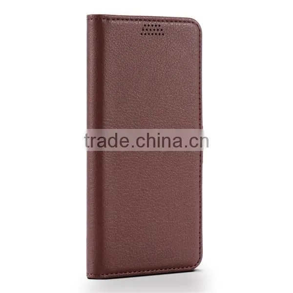 Factory Suppliers Litchi Pattern Flip Leather Phone Case For Samsung A7 2017 photo-3