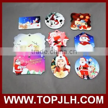 2017 Hot Sell Christmas Tree Mdf Hanging Oranments photo-2