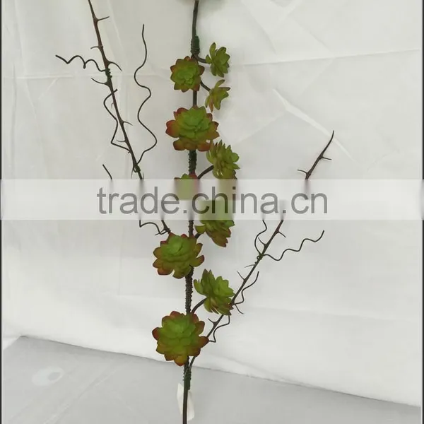 Artificial Succulent Plant Garland photo-2