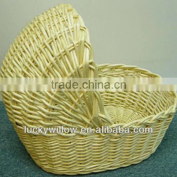 Willow Baby Basket & Eco-friendly Woven Products / Wicker Baby Bassinet photo-5