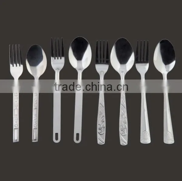 Factory Direct Wholesale Restaurant Tableware Stainless Steel Cutlery