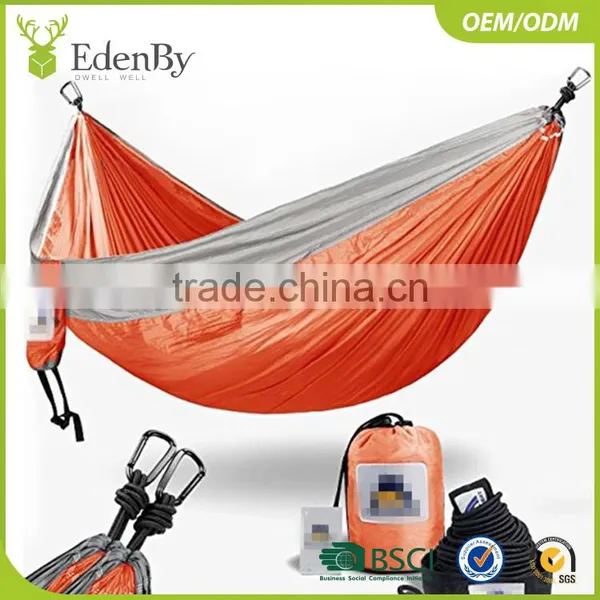 2017 Paypal Accept Outdoor Double 2 Person Nylon Hammocks Camping Hammock photo-3