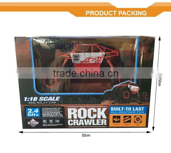 RC Car 4WD Rock Crawlers HB180B Off-Road Double Motors Vehicle 4x4 RC Bigfoot Truck photo-6