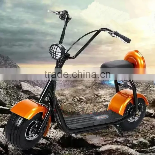 800w-2000w Electric Citycoco Scooter of 18x9.5-8inch Pneumatic Tire photo-2