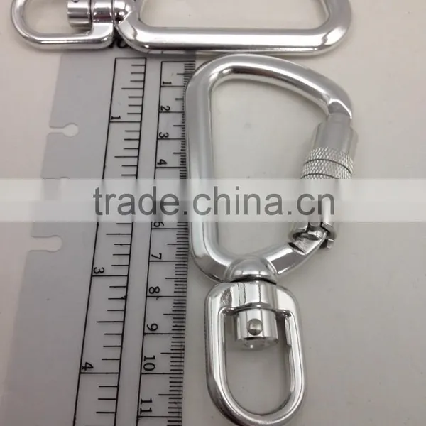 A204KTL-3 Tool Tether Swivel Aluminum 8kN Safety Hook Carabiner photo-3