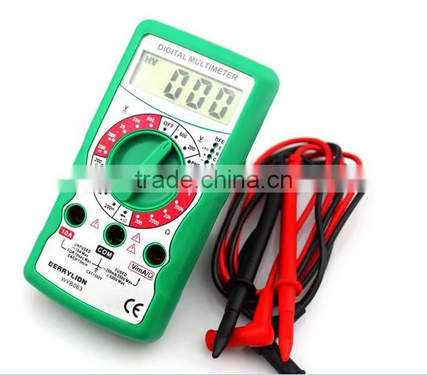 BERRYLION LCD Screen Voltmeter Ammeter Ohm Test Meter, New Design Multimeter Design photo-2