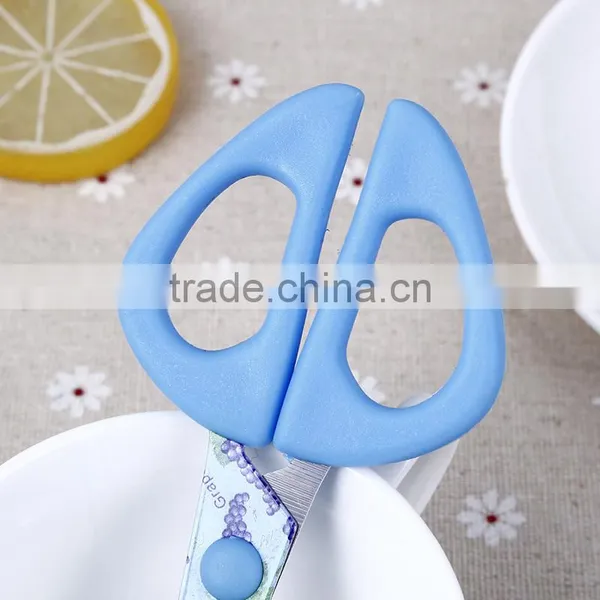 Fashional Style Beautiful Stainless Steel Fruit Scissors Multifunctional Kitchen Scissors photo-5
