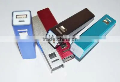 2600mAh Cuboid Shape Portable Metal Power Bank photo-5