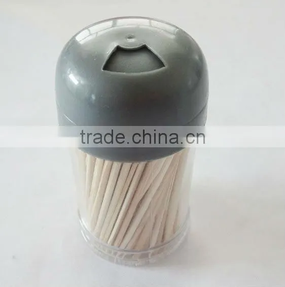 Toothpicks with "sheak a pick " dispenser